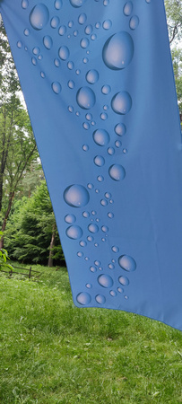 Ręcznik plażowy kąpielowy na plażę basen szybkoschnący z mikrofibry na wakacje 160X80 cm KROPELKI
