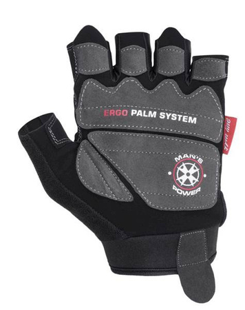 RĘKAWICZKI TRENINGOWE MAN'S POWER-BLACK-L POWER-SYSTEM