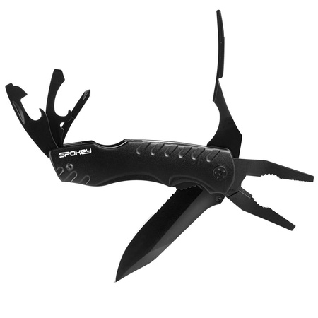 Spokey  SX-CARBON BK,  multitool z zestawem bitów zestaw kluczy scyzoryk turystyczny
