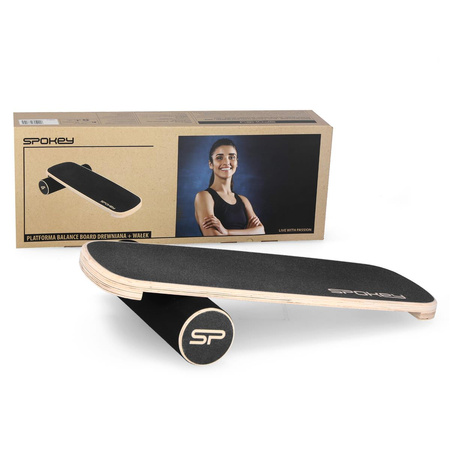 Spokey Platforma balansowa do ćwiczeń równowagi balansowania drewniana Trickboard SWAY