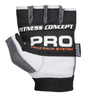 RĘKAWICZKI TRENINGOWE FITNESS WHITE GREY-M POWER-SYSTEM