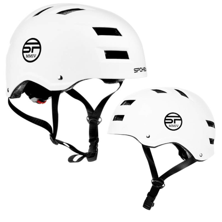 Spokey NINJA - Kask rowerowy BMX dla młodzieży, dorosłych na rower, deskorolkę, hulajnogę 
