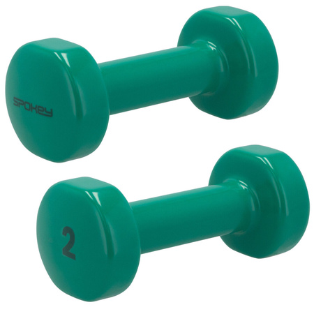 Zestaw hantli winylowych Spokey SHAPE 2x 2 kg