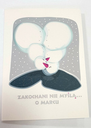 KARTA OKOLICZNOŚCIOWA KARNET NAPIS Z KOPERTĄ