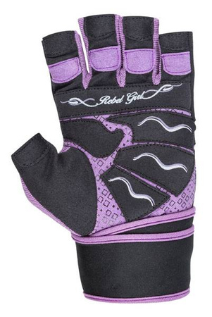 RĘKAWICZKI TRENINGOWE REBEL GIRL-PURPLE-L POWER-SYSTEM