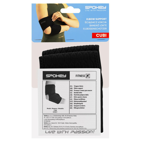 Ściągacz łokcia opaska stabilizator na łokieć Spokey CUBI H