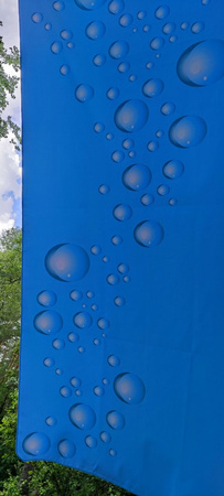 Ręcznik plażowy kąpielowy na plażę basen szybkoschnący z mikrofibry na wakacje 160X80 cm KROPELKI