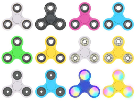 SPINNER kwiaty kolorowe