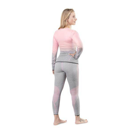 ZESTAW BIELIZNA TERMOAKTYWNA TERMICZNA  SPOKEY FLORA SET M/L