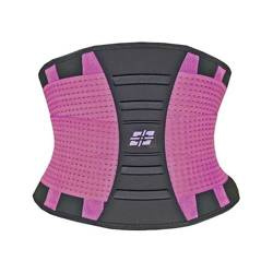 POWER-SYSTEM OPASKA PAS NA SIŁOWNIĘ GORSET WAIST SHAPER-PINK-L/XL