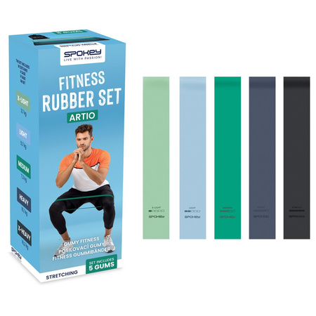 Zestaw gum fitness (5 szt.) Spokey ARTIO