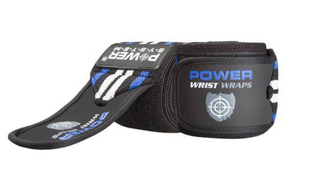 TAŚMA NA KOLANA KNEE WRAPS-BLUE POWER-SYSTEM 