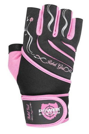 RĘKAWICZKI TRENINGOWE REBEL GIRL-PINK-L POWER-SYSTEM 
