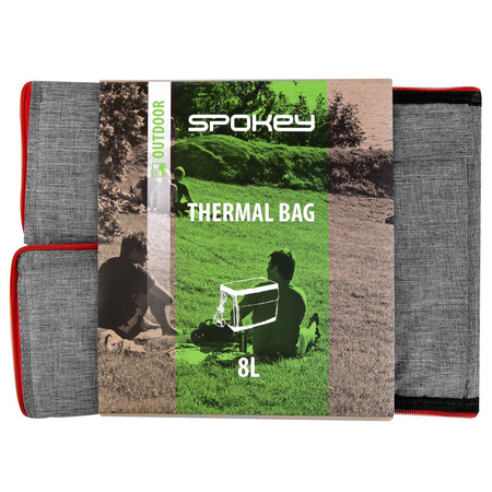 Spokey Torba termiczna plażowa z żelem chłodzącym ICECUBE 3 25x13x26cm 