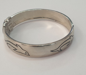 BRANSOLETKA DZIECIĘCA DELFINKI