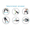 guma oporowa treningowa taśma crossfit power band EB FIT 25-60 KG ZIELONA