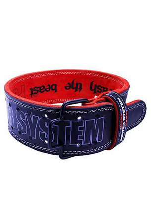 POWER-SYSTEM PAS KULTURYSTYCZNY NA SIŁOWNIĘ DO ĆWICZEŃ POWER BEAST-RED-XL