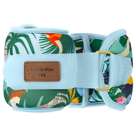 Obciążenia na kostki i nadgarstki na rzep HOME JUNGLE 2x 1 kg