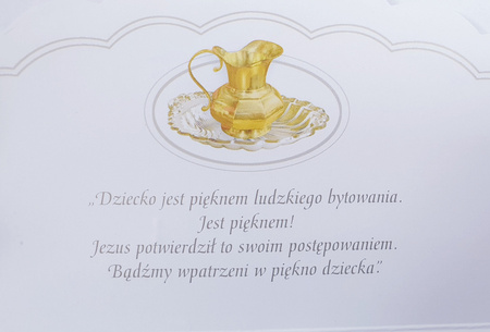 Zaproszenie na Uroczystość Chrztu Świętego 1 szt.