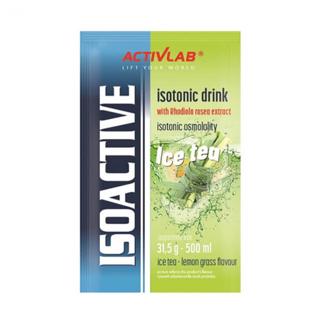 ACTIVLAB ISOACTIV ICE TEA z trawą cytrynowa 31,5g