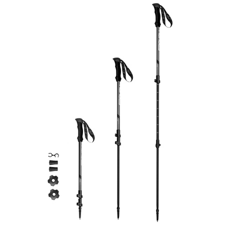 SPOKEY Zion, kijki trekingowe Kije Nordic Walking trekkingowe REGULOWANE MOCNE 