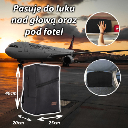 Torba lotnicza Plecak bagaż podręczny do samolotu