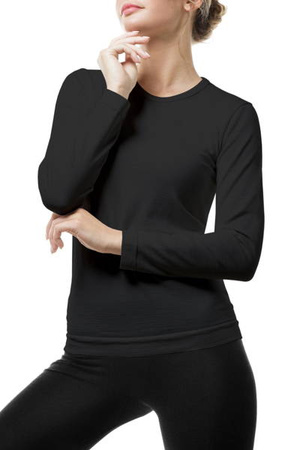 Koszulka termoaktywna damska z długim rękawem z wełny merino RelaxSan ZERO° 3220 art XL