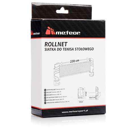 Siatka do tenisa stołowego ROLLNET METEOR 31417