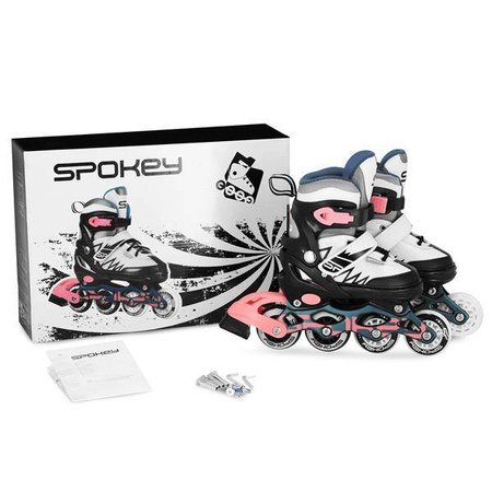 Spokey Łyżworolki TONY rolki regulowane rekreacyjne fitness 29-33