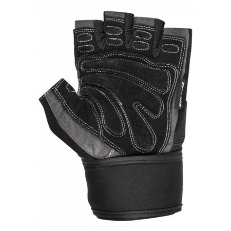 RĘKAWICZKI TRENINGOWE RAW POWER-BLACK GREY-L