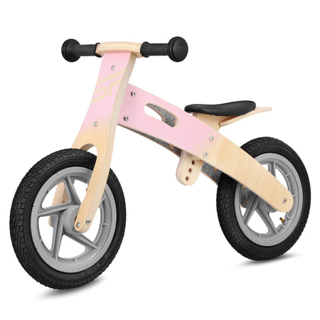 Rowerek biegowy drewniany Spokey WOO-RIDE DUO lekki z regulacją