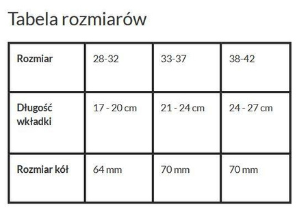 Łyżworolki ARYA ki 28-32 BK/PK