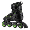  Rolki NILS EXTREME NA9022 czarno/zielone rozm 39 łyżworolki
