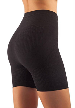Przeciwcellulitowe Szorty Krótkie  z efektem Push-Up, FarmaCell  - Art. 302 L/XL BLACK