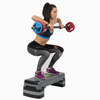 AS005 GRAY/BLACK STEP DO AEROBIKU HMS STEP DO AEROBIKU STEPPER FITNESS 3 STOPNIOWY
