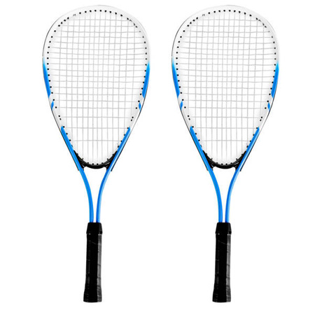 ZESTAW crossminton SPOKEY BUGY - 2 rakiety + 3 lotek + pokrowiec