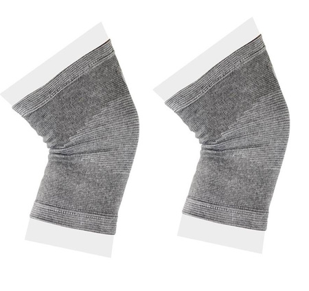 POWER-SYSTEM OPASKA STABILIZATOR ŚCIĄGACZ NA KOLANO KNEE SUPPORT-GREY-XL