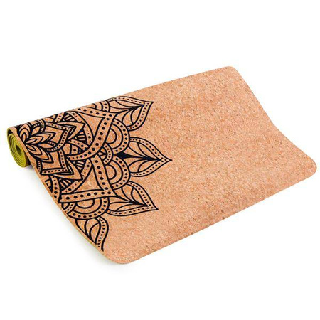 Spokey SAVASANA Mata do jogi korkowa GN 926537