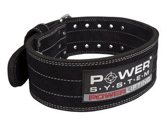 Pas skórzany na siłownię PS 3800 XL czarny Power System