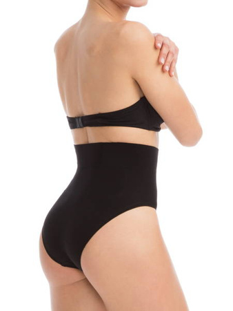 Wyszczuplające i modelujące  majtki -  figi z chłodzącym włóknem BREEZE FarmaCell BLACK L/XL