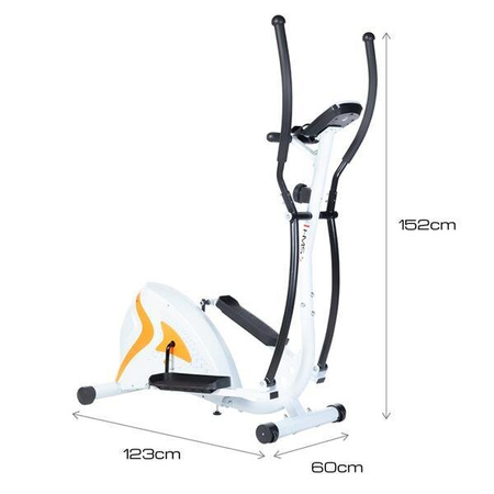 H2205 BIAŁY ORBITREK MAGNETYCZNY HMS