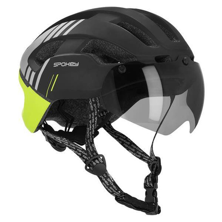 Kask rowerowy z oświetleniem 58-61 cm Spokey POINTER SPEED
