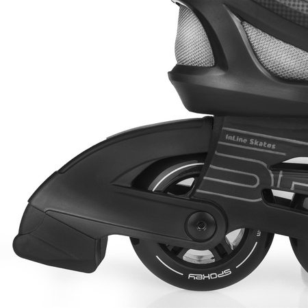 ROLKI REKREACYJNE MOCNE FITNESS ABEC-7 REVO Łyżworolki 38 BK/GR