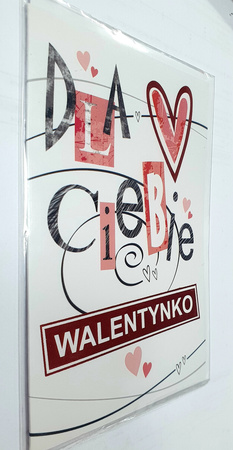 KARNET OKOLICZNOŚCIOWY WALENTYNKA 1SZT DELTA-GRAPHIX
