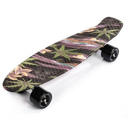 Deskorolka fiszka pennyboard  METEOR + CZARNY ROZM. S  ZESTAW OCHRANIACZY NILS EXTREME