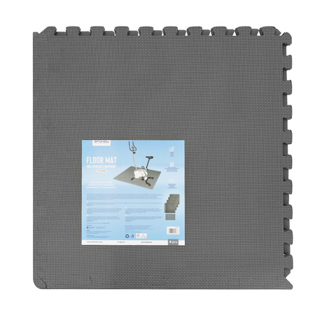 Mata pod sprzęt fitness puzzle (4 elementy) Spokey SCRAB