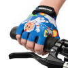 Meteor rękawiczki rowerowe na rower JUNIOR SPACE 