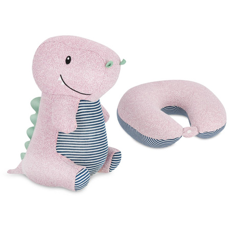 ZAGŁÓWEK TURYSTYCZNY 2W1 PODUSZKA turystyczna MASKOTKA SPOKEY CUDDLY dla dzieci
