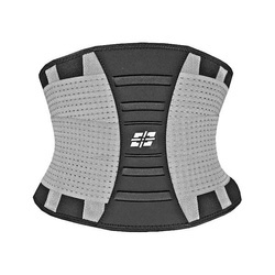 POWER-SYSTEM OPASKA PAD NA SIŁOWNIĘ GORSET WAIST SHAPER-GREY-S/M
