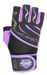 RĘKAWICZKI TRENINGOWE REBEL GIRL-PURPLE-XS POWER-SYSTEM